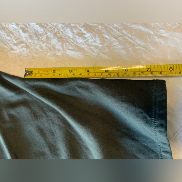 Athleta Dress Women Medium Gray Pronto Pleated Dolman Sleeve Stretch - Picture 9 of 13